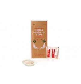 Korean Ginseng Tea Power Wooden Box (for export)