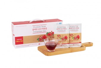 올바른 순수 석류즙