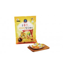 Korean Red Ginseng Vitamin Ginger Candy